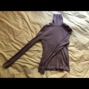 kotn ribbed turtleneck long sleeve